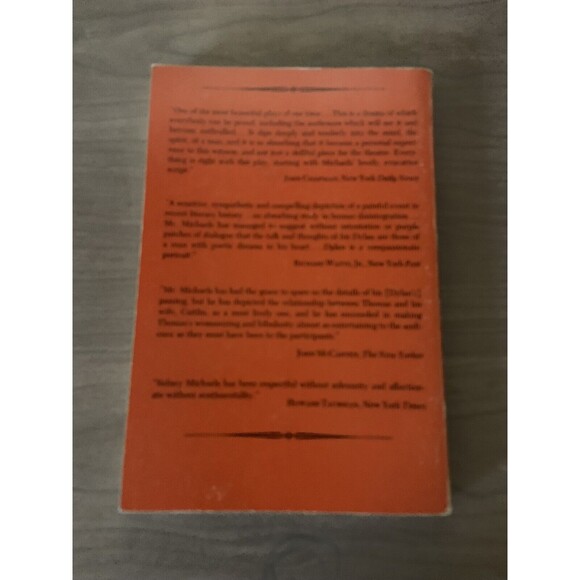 Dylan - A Play by Sidney Michaels 1964 1st Edition 1st Print Paperback - Picture 2 of 4